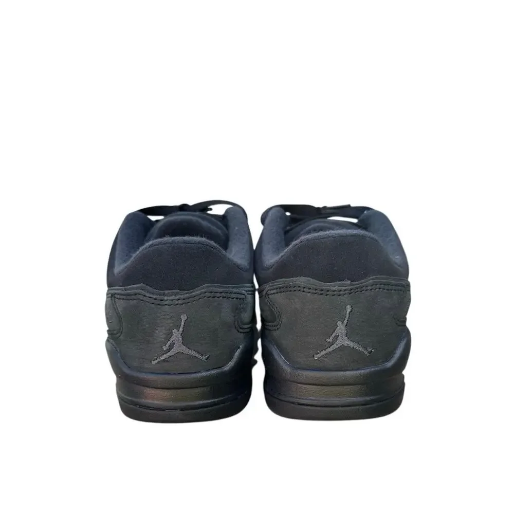Jordan Flight Court - Black / Anthracite gray suede Men’s 8 Womens 9.5 EUC